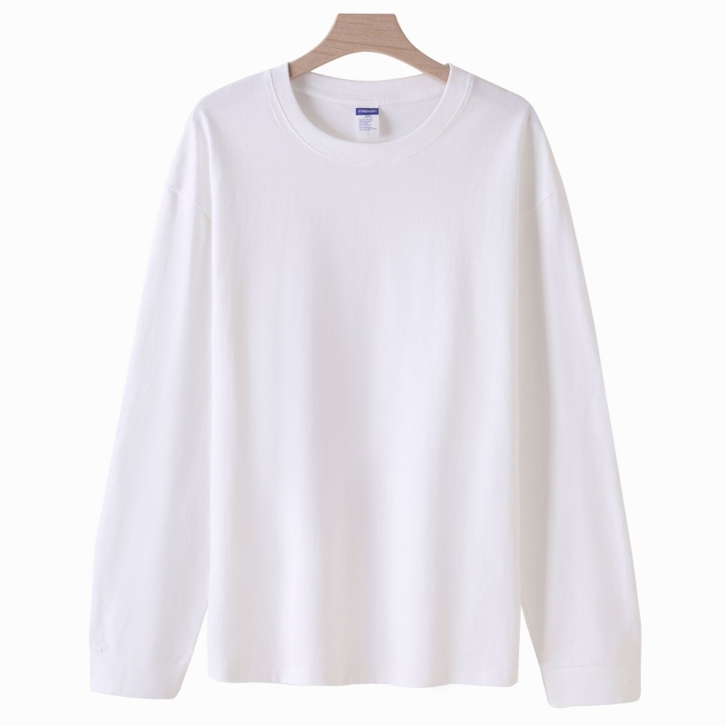 240g Cotton Long Sleeve Crew Neck T-Shirt