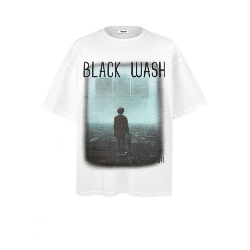 American Vintage Printed Short Sleeve T-Shirt