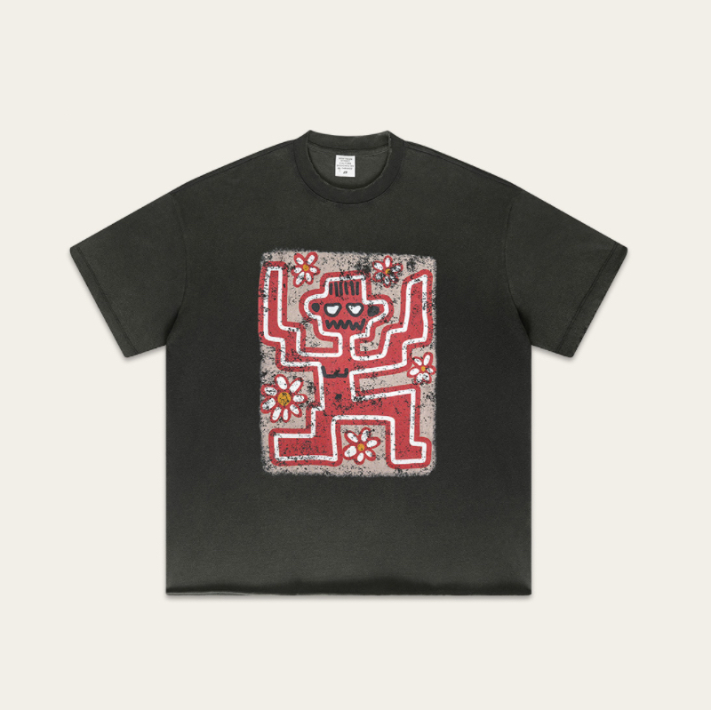 Flower Printed T-Shirt