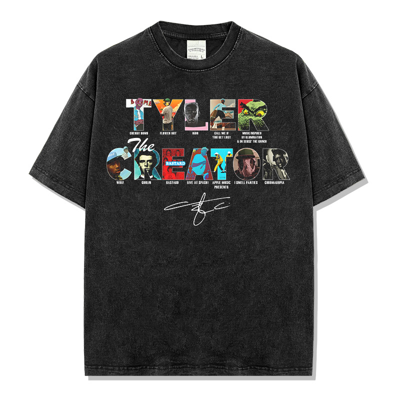 Funny Key Print Short Sleeve