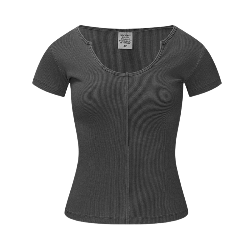 American Slim Fit U Neck Short Sleeve T-Shirt