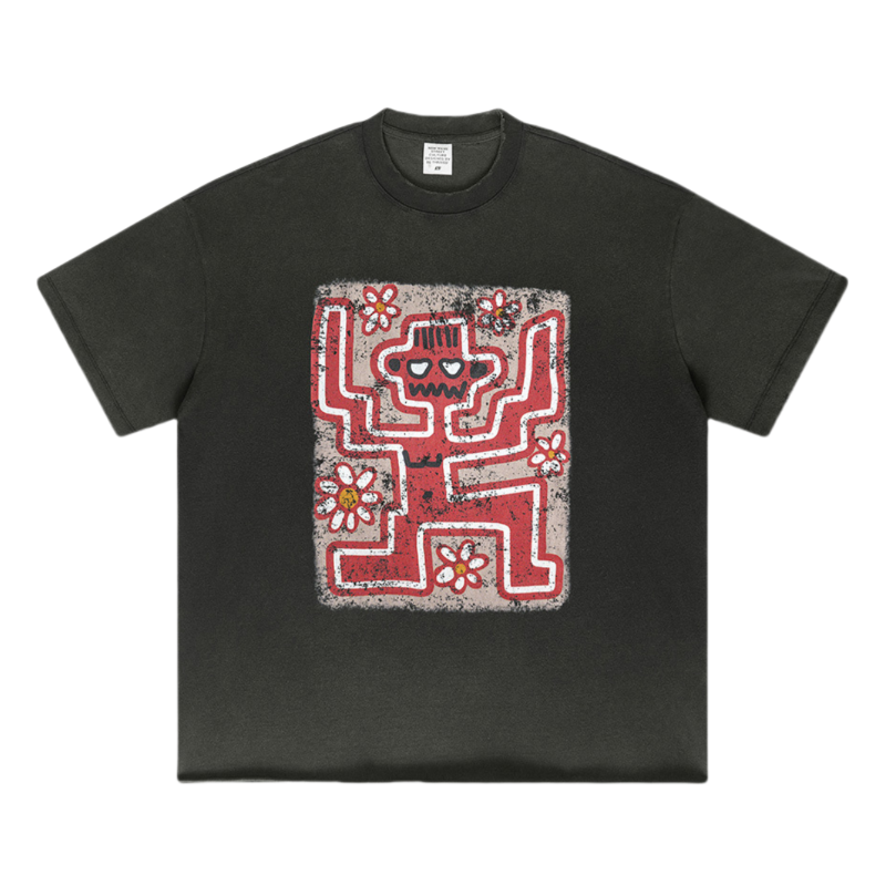 Flower Printed T-Shirt
