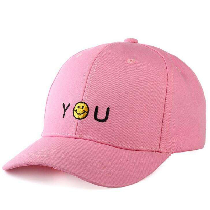 Wholesale OEM cotton baseball cap with customized logo for girl