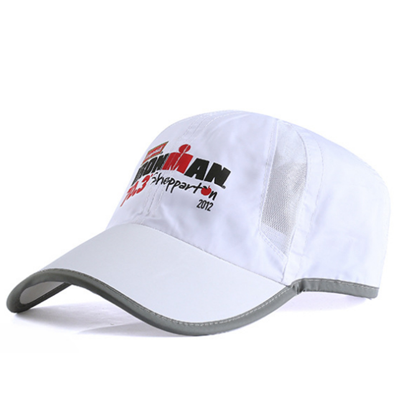 Light weight soft dry fit breathable outdoor running cap
