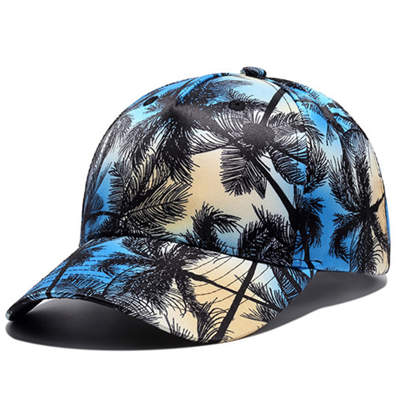 Bespoke sublimation printing on satin fabric baseball cap