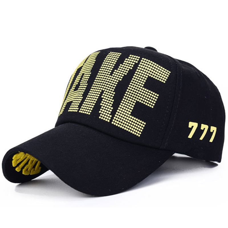 Printing front and 3D embroidery under brim OEM baseball cap