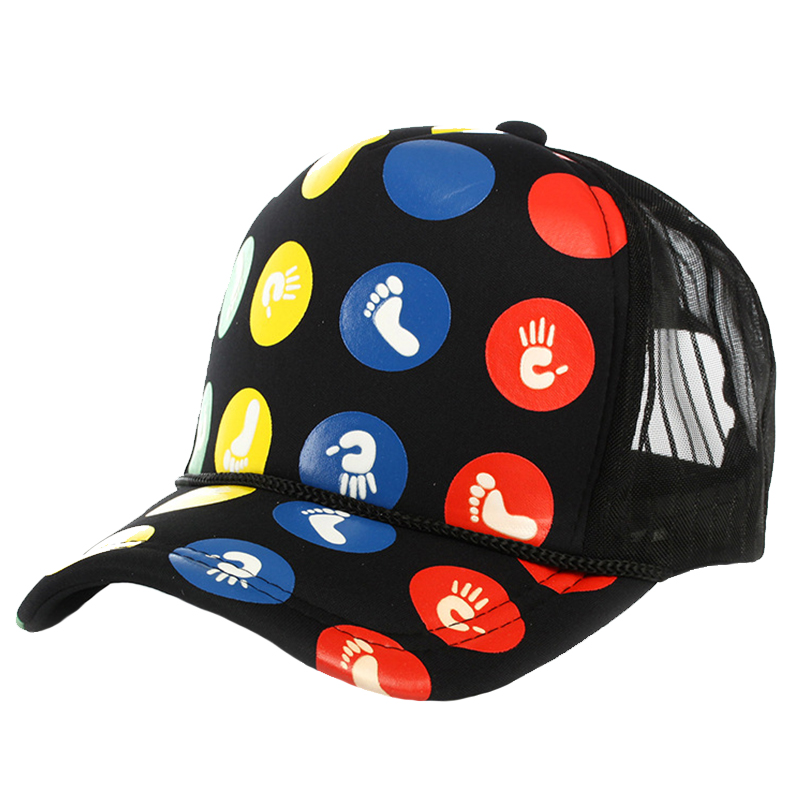 Customized printing logo trucker hats with string                    