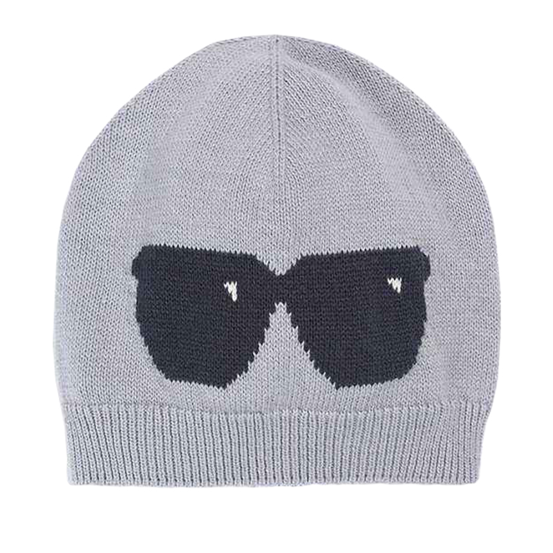 Kids' funny woolen beanie