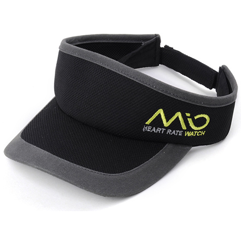 Custom made embroidery logo advertising sunvisor