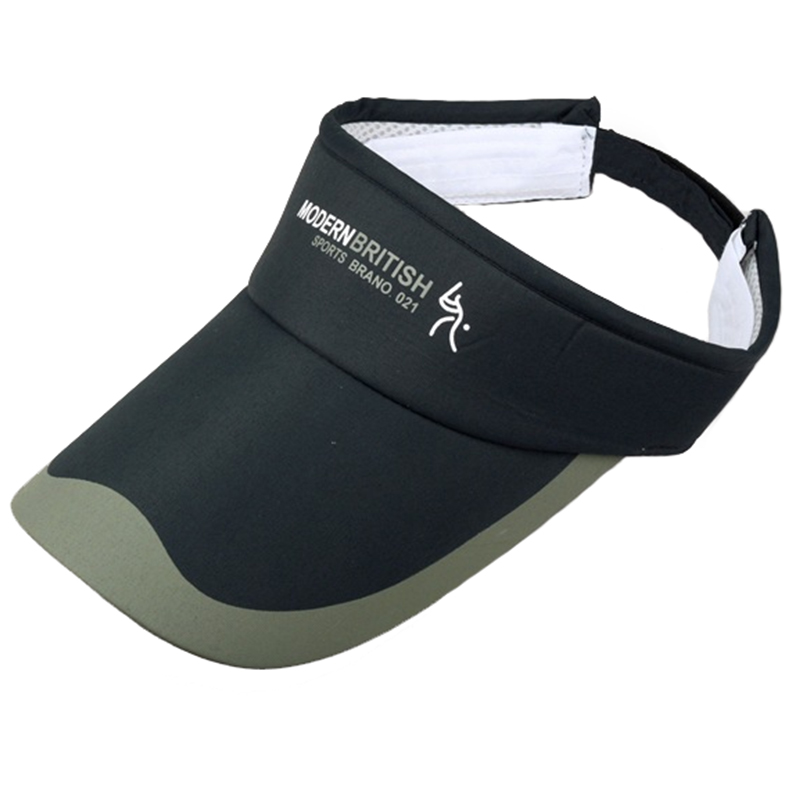 Long brim printing logo golf visor