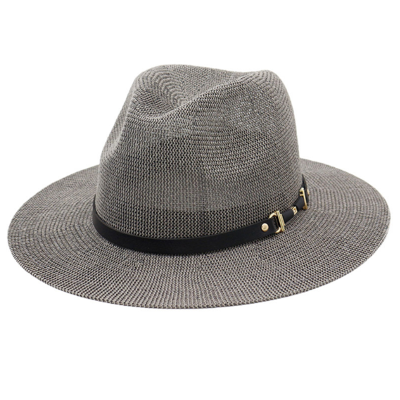 Attractive price wide brim polyester summer panama hat