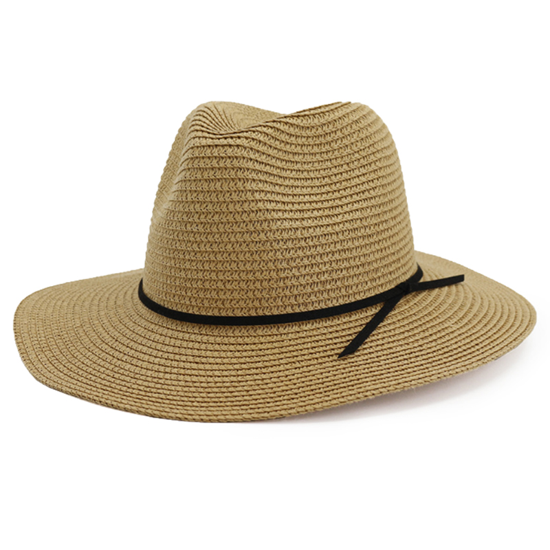 Unisex paper braid panama hat for sun protection