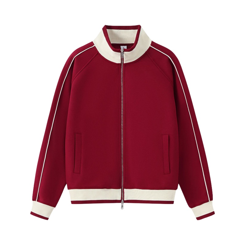 American Vintage Contrast-Striped Sweatshirt